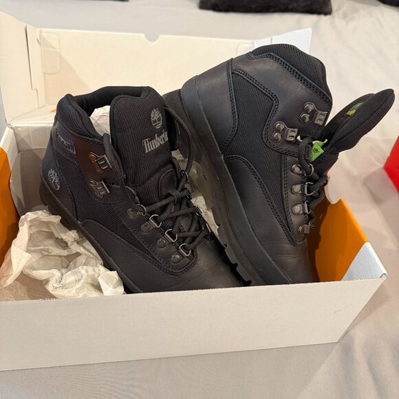 Mens Timberland Euro Hiker Boot - Black SIZE 8.5